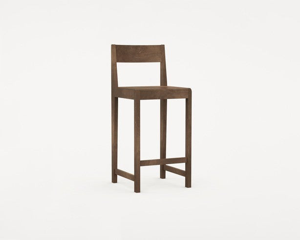 Bar Chair 01 | Dark Brown Birch