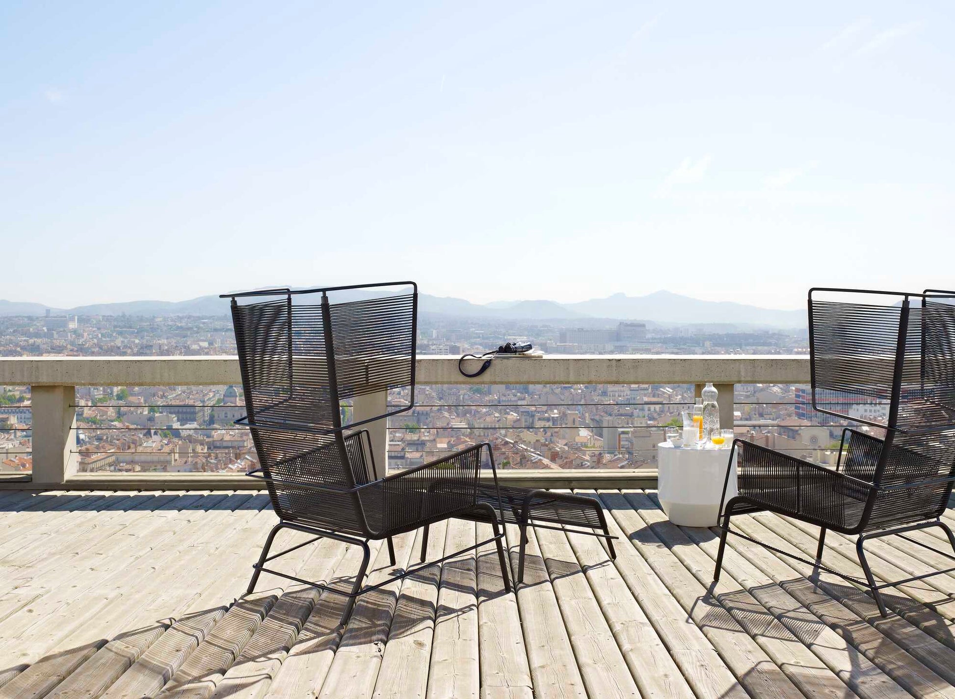 Fifty Outdoor Armchair, Black