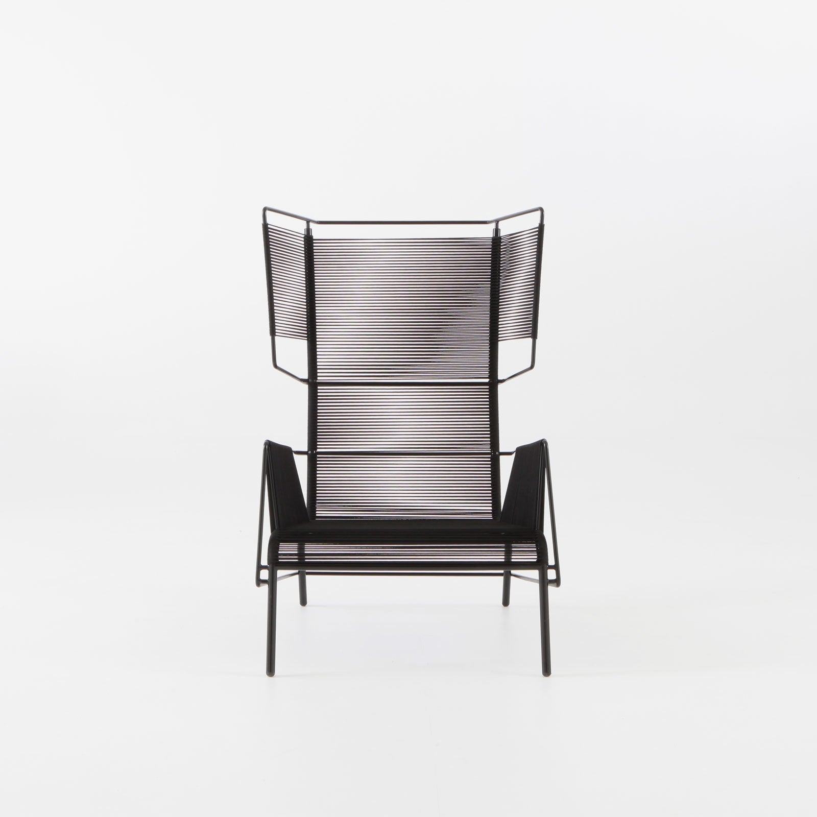Fifty Outdoor Armchair, Black
