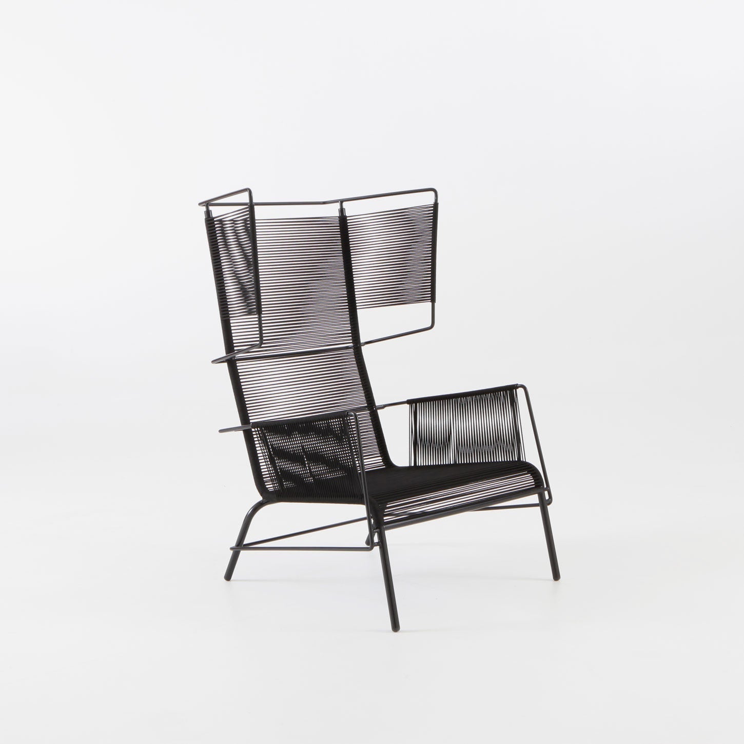 Fifty Outdoor Armchair, Black