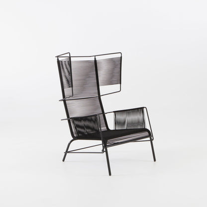 Fifty Outdoor Armchair, Black