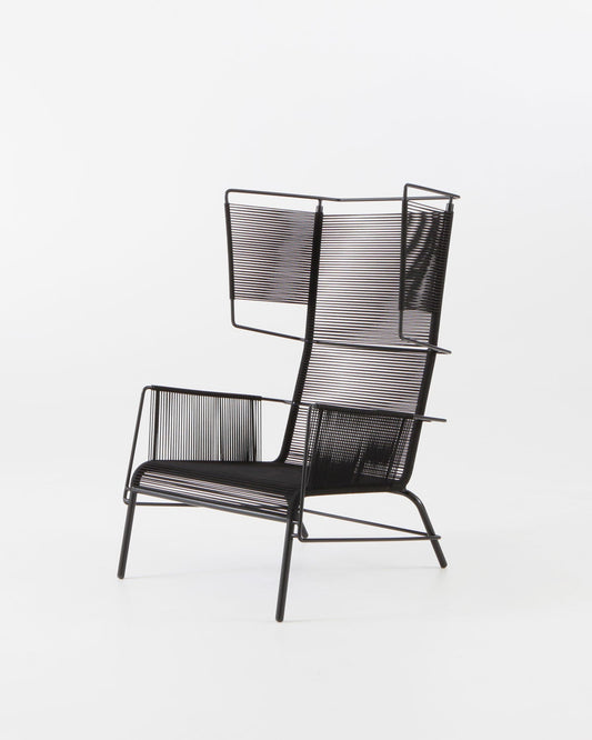 Fifty Outdoor Armchair, Black