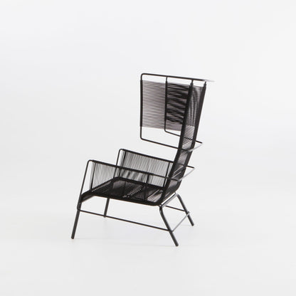 Fifty Outdoor Armchair, Black