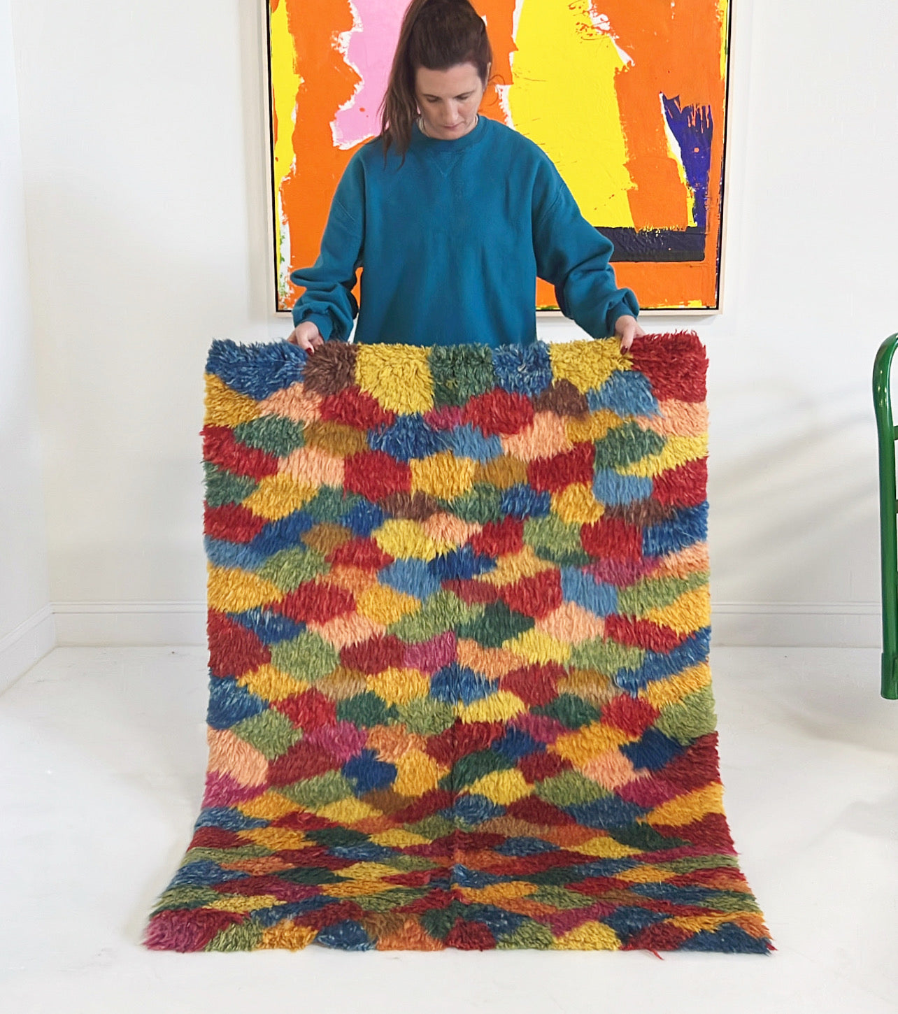 Vintage Gabbeh Rug No. 4