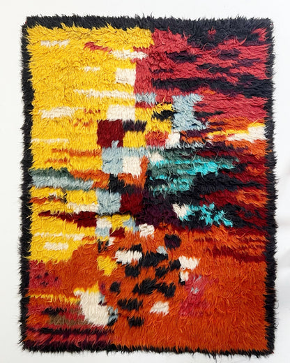 Vintage Gabbeh Rug No. 12