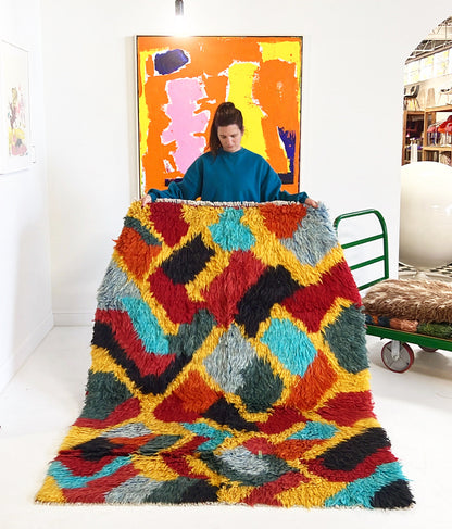 Vintage Gabbeh Rug No. 9