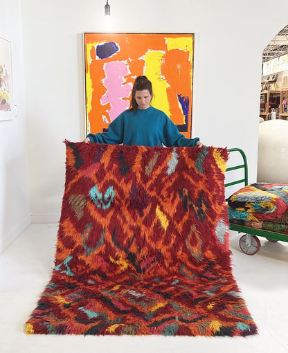 Vintage Gabbeh Rug No. 8