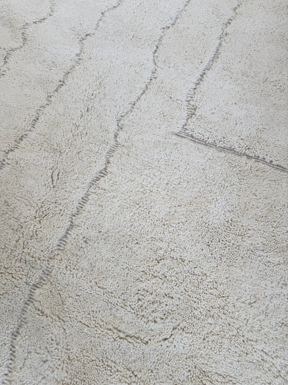 Vintage Moroccan Rug - Cream