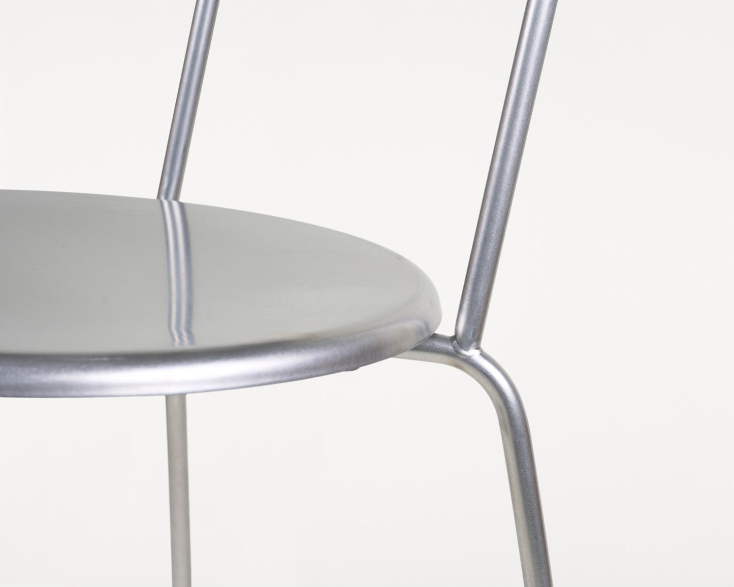 Petit Rond Chair | Stainless Steel