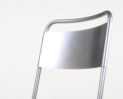 Petit Rond Chair | Stainless Steel