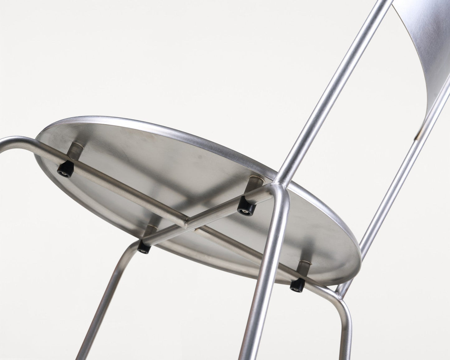 Petit Rond Chair | Stainless Steel