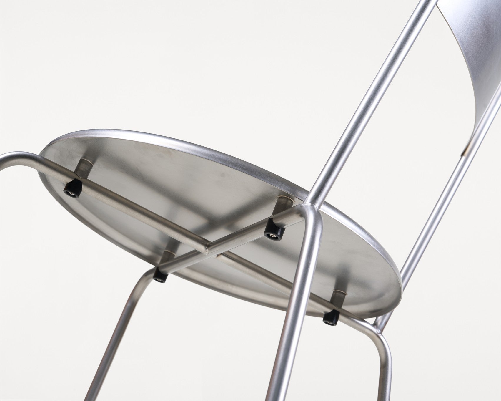 Petit Rond Chair | Stainless Steel