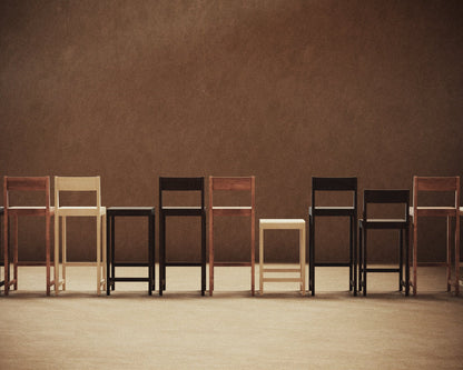 Bar Chair 01 | Warm Brown Birch