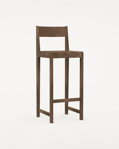 Bar Chair 01 | Dark Brown Birch