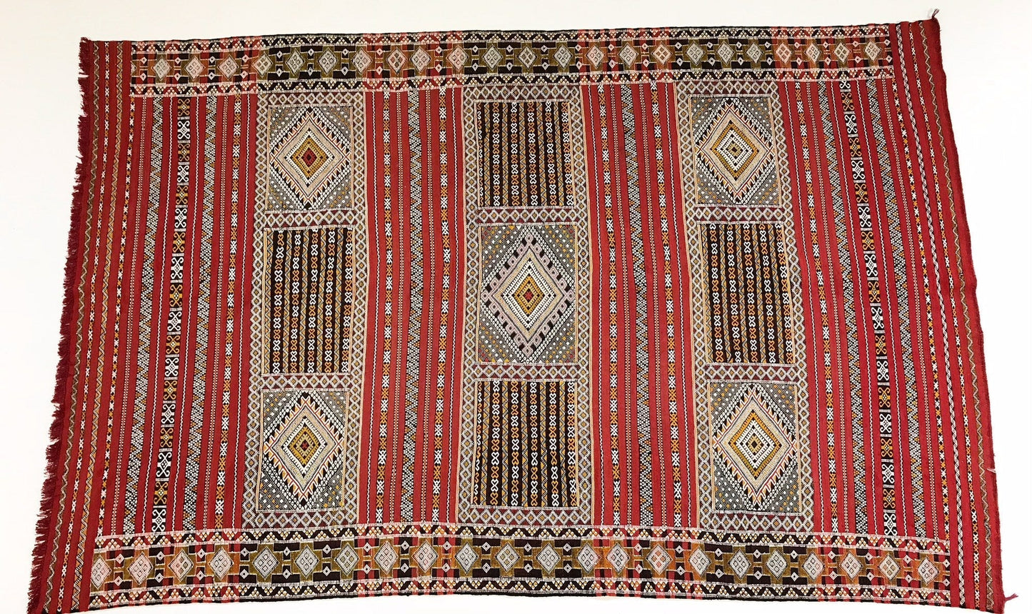 Vintage Handmade Kilim Rug from Morocco