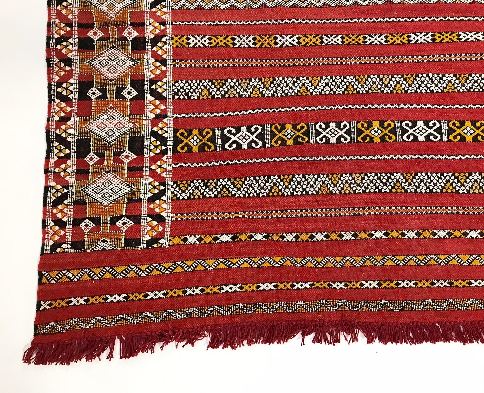 Vintage Handmade Kilim Rug from Morocco