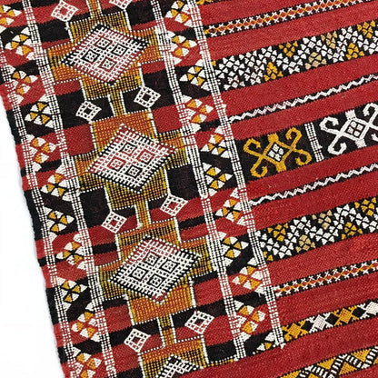 Vintage Handmade Kilim Rug from Morocco