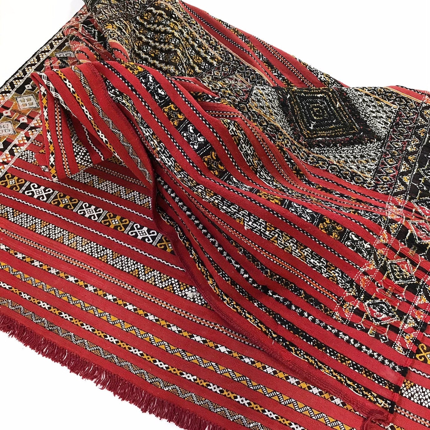 Vintage Handmade Kilim Rug from Morocco