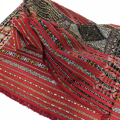 Vintage Handmade Kilim Rug from Morocco