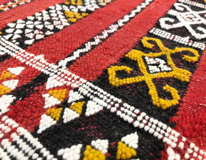 Vintage Handmade Kilim Rug from Morocco