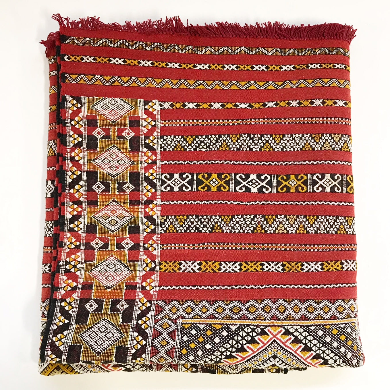 Vintage Handmade Kilim Rug from Morocco